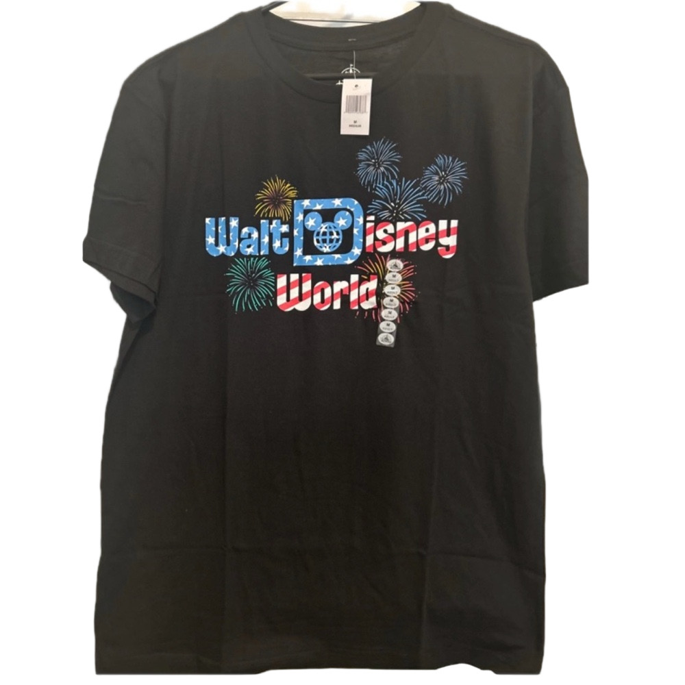 Walt Disney World Parks Fireworks T-Shirt. NWT Unisex Adult